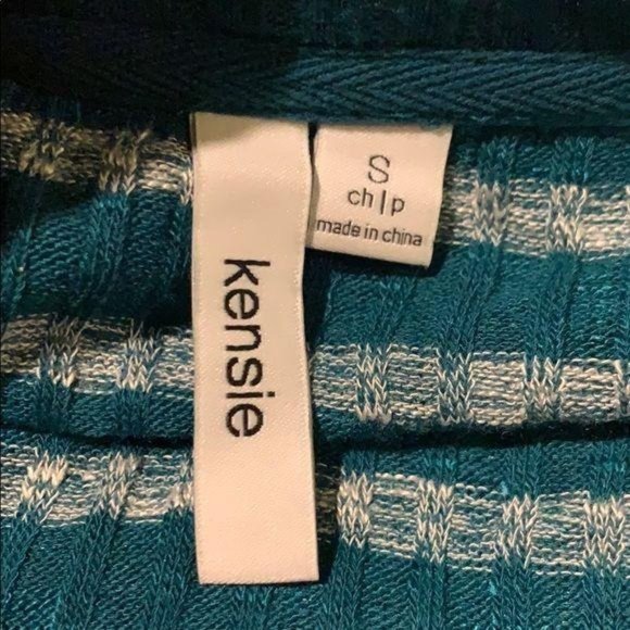 NWT Kensie Blue Womens Striped Sheath Casual Dress - Picture 5 of 6